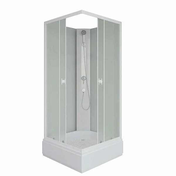 Душевая кабина Niagara Promo P80/26Q/MT/BK (80х80х200) 4 места