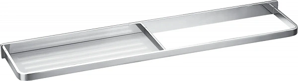 MAXIMA CZR-F-8916 Полка с полотенцедержателем, 608х120
