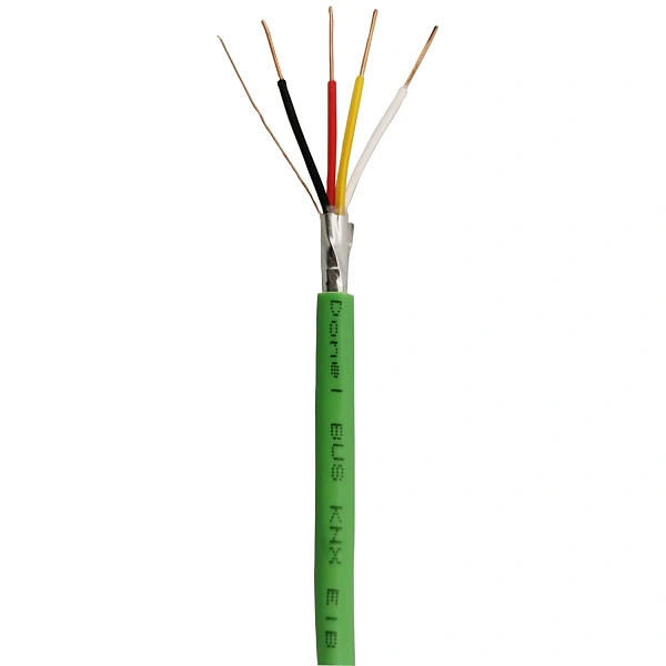 Donel BUS KNX EIB кабель 2x2x0,8 EIB J-Y(ST)Y, зелёный. Цена за 1 бухту (100 метров). Продажа кабеля