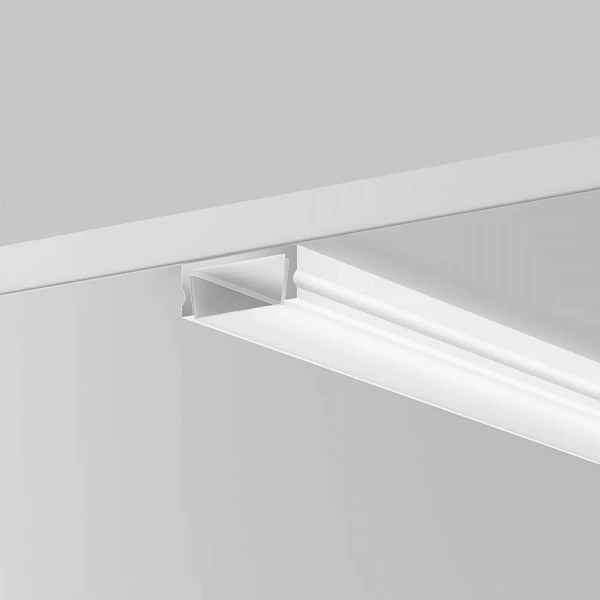 Maytoni Led Strip Алюминиевый профиль накладной 15x6 (Белый, 2 м), ALM-001-W-2M 631004
