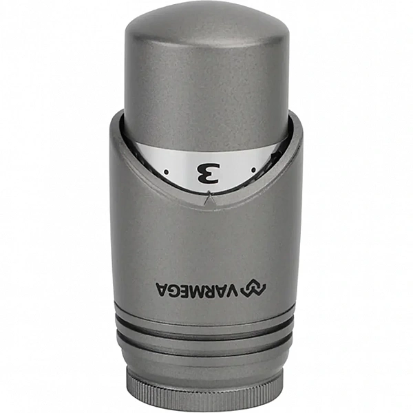 Термостатическая головка Varmega, серия VM112, M30х1.5, серая