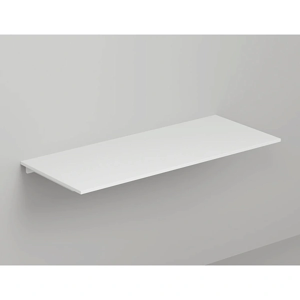 SALINI Столешница 1200х500х15 мм, из материалв S-Stone, цвет белый матовый