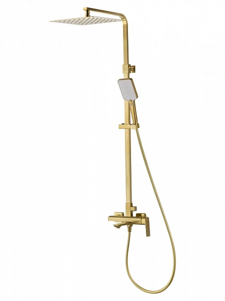 Душевая система WONZON & WOGHAND DIAMOND, Брашированное золото (WW-88739011-BG), шт