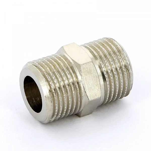 Ниппель 3/8", никелированный Uni-Fitt