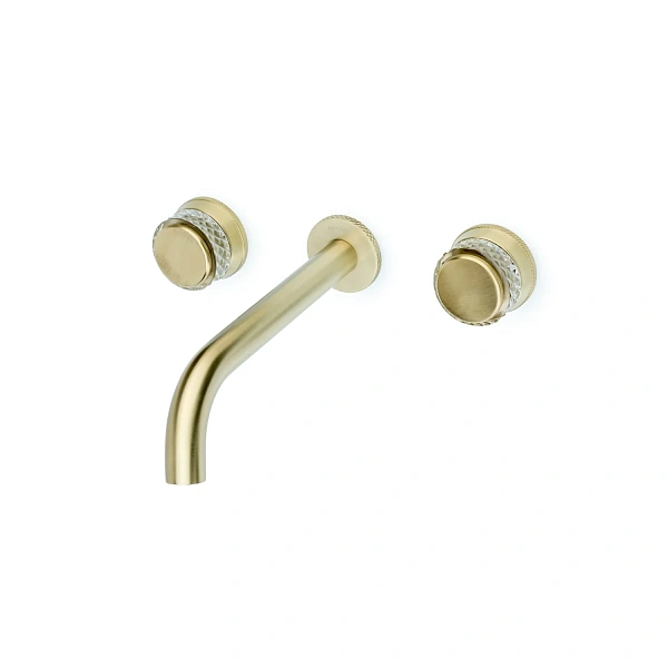 Boheme Смеситель из стены AURA на 3 отв. MAT GOLD