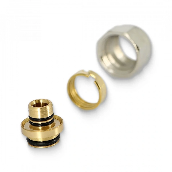 Соединитель обжим-В 20(2.9) х 3/4" ЕК, для трубы STRONG Uni-Fitt