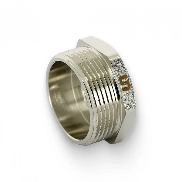 Футорка НВ 1 1/2" x 1/2", никелированная Uni-Fitt