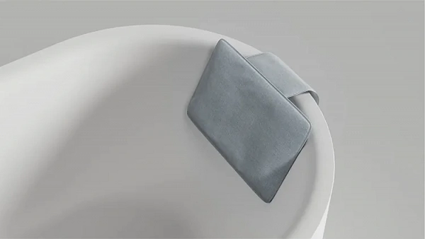 SALINI Подушка для ванны 495x355x70мм , Цвет: Stone