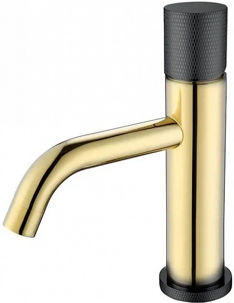 Boheme Смеситель STICK для умыв. низ. TOUCH Gold  Matt Black_Комплект