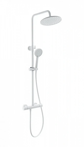 Душевая система с термостатом WONZON & WOGHAND INN 4, Белый матовый (WW-B3047-A-MW), шт