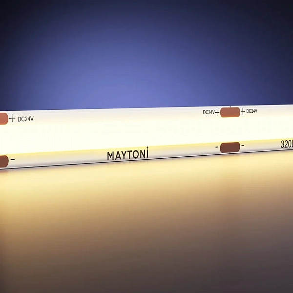 Maytoni Led Strip Светодиодная лента 24В COB 8Вт/м 2700К 5м IP 20 201070