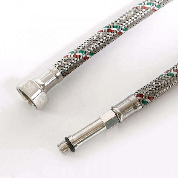 Гибкая подводка для смесителя МL10х1 - 1/2", 60 см, удл. штуцер, DN 8, оплётка из нерж. стали Uni-Fi