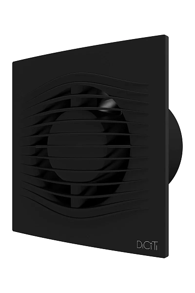 ЭРА Вытяжной вентилятор Ø100 SLIM 4C Matt Black