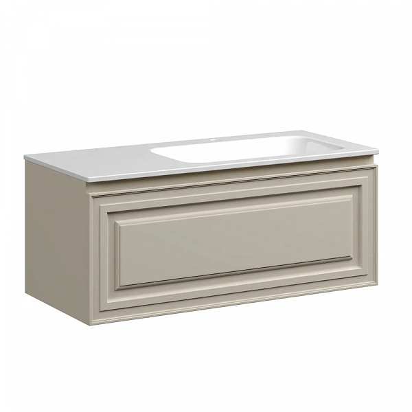 Тумба под раковину без столешницы Sancos Very 100 R beige soft