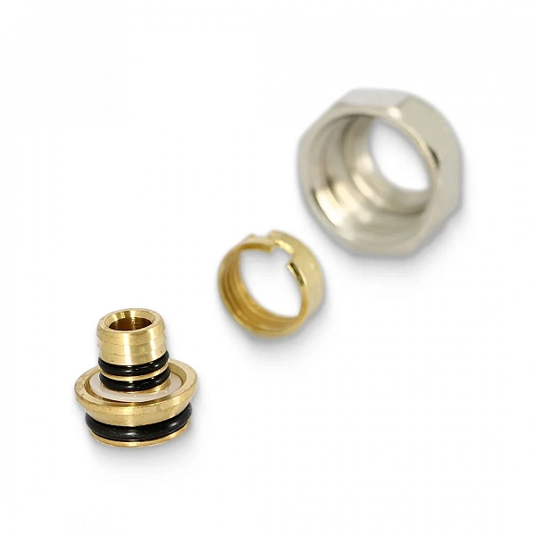 Соединитель обжим-В 16(2.0) х 3/4" ЕК Uni-Fitt