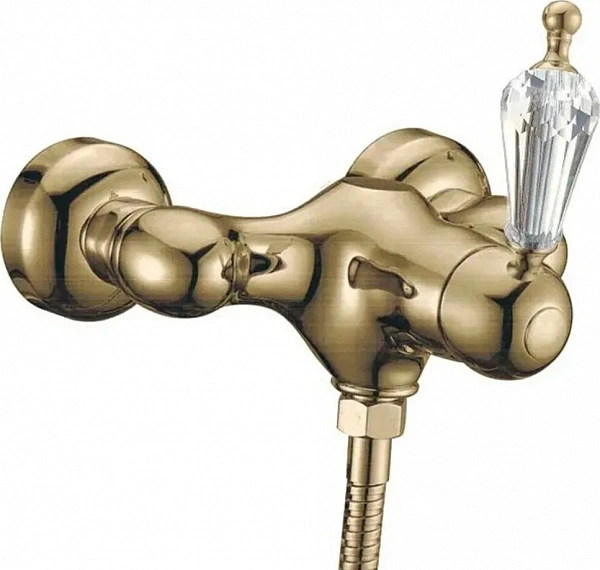 Boheme Смеситель для душа MEDICI Ripresa с прозрачным Swarovski_Комплект