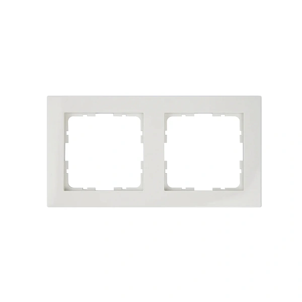 G1002V_Рамка G-Classic  2-постовая, цвет слоновая кость