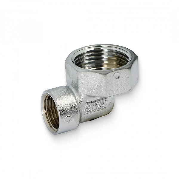 Переходник угловой для коллекторов FAR (ВР-ВР), 1" x 1/2" FK 4050 112
