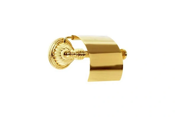 Boheme Держатель для туалетной бумаги с крышкой HERMITAGE GOLD