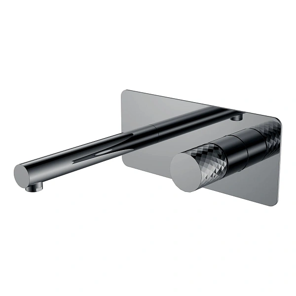 Boheme Смеситель STICK из стены Shine Gun Metal