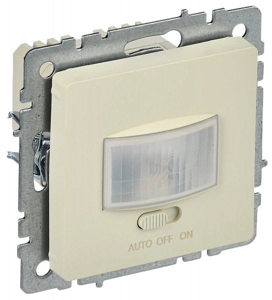IEK BRITE BASE Бежевый Датчик движения ДС10-1-БрКр
