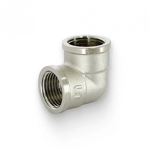 Угол ВВ 1/2", никелированный Uni-Fitt