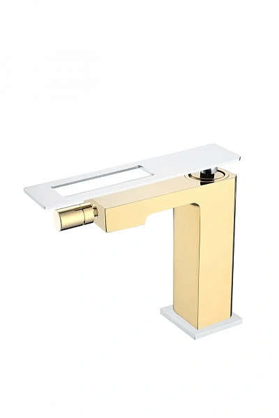 Boheme Смеситель Q для биде Gold CHROME_Комплект