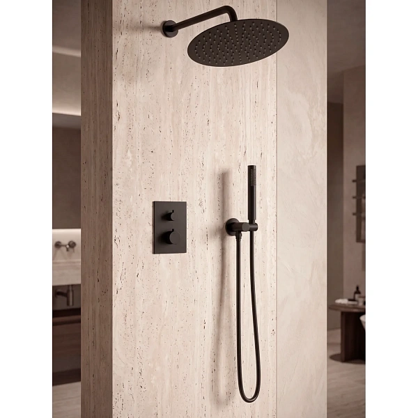 Душевая система с термостатом ALTROBAGNO Юнион (Unione) 040408 MB