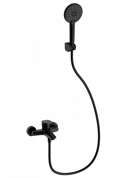 Смеситель для ванны с душем WONZON & WOGHAND, Черный матовый (WW-A30891-MB), шт