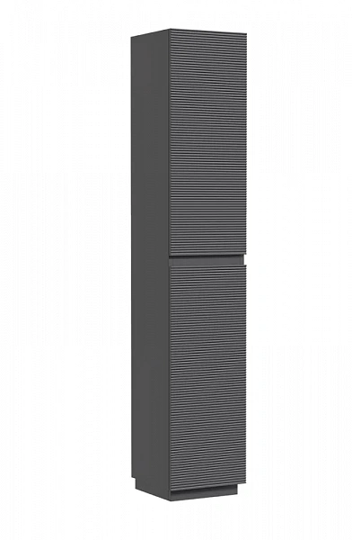 Шкаф-пенал напольный SANCOS Folk Floor, 350х350х1880 мм, цвет Grey soft, арт. PFL35FGS