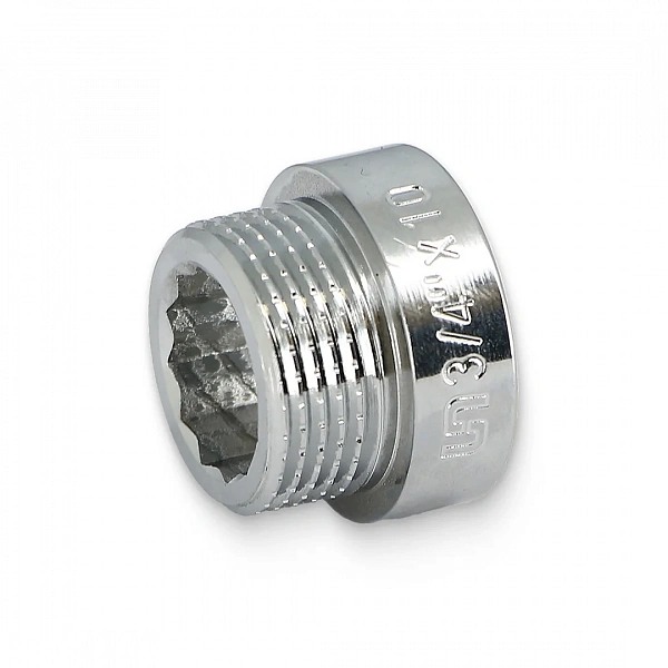 Удлинитель НВ 10 мм х 3/4", хромированный Uni-Fitt