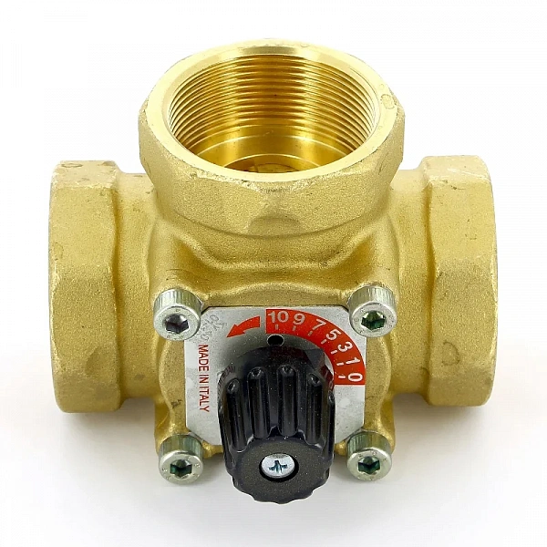 Клапан В 3/4" трёхходовой смесительный Kvs 10 Uni-Fitt
