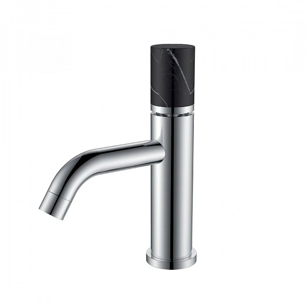 Boheme Смеситель STICK для умыв. низ. CHROME MRAMOR BLACK_Комплект