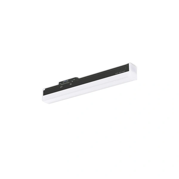 Donel, св-к трековый, 10Вт, L300хH50мм, 630Лм, 3000-4000-6500K, 120°, IP20, Ra>80, черный, блок пита
