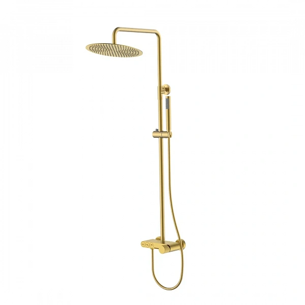 Boheme Стойка для душа STICK MATT GOLD LINEA