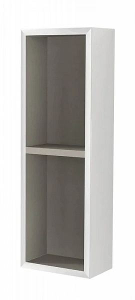 Шкафчик подвесной с открытыми полками 53133 Bianco Lucido, 20x12x60 Cezares