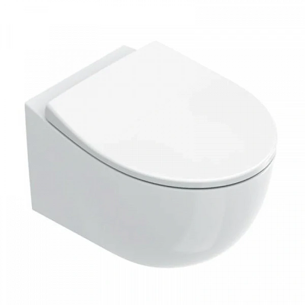 Catalano Italy Унитаз подвесной 52x37, безободковый , смыв Tornado, покрытие Cataglaze+, без крепежа