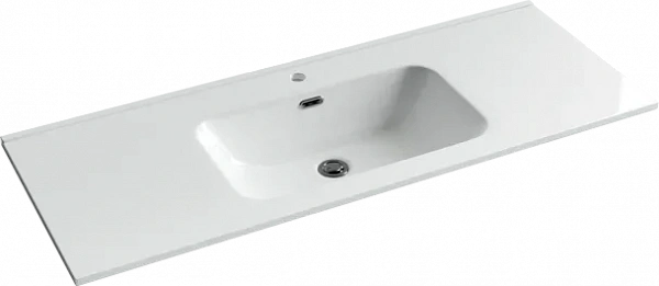Мебельная раковина Ceramicanova Element CN7006 1210x465x180мм с переливом