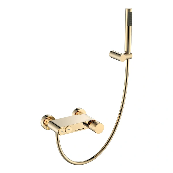 Boheme Смеситель STICK для ванны GOLD DIAMOND GOLD