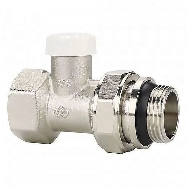 Запорный радиаторный клапан Varmega VM10303, 3/4", прямой