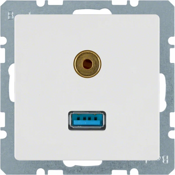 *По запросу* BMO USB/3.5mm AUDIO Q1 цвет: полярная белезна