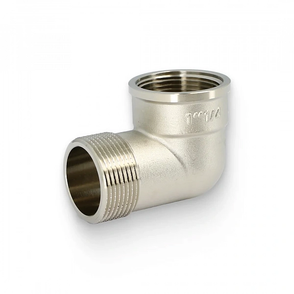 Угол НВ 1 1/4", никелированный Uni-Fitt
