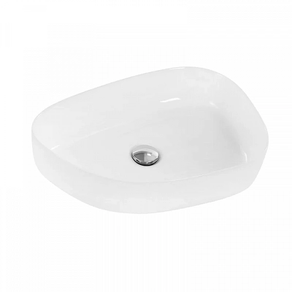 Раковина керамическая накладная BB1435, 550x400x140 BelBagno