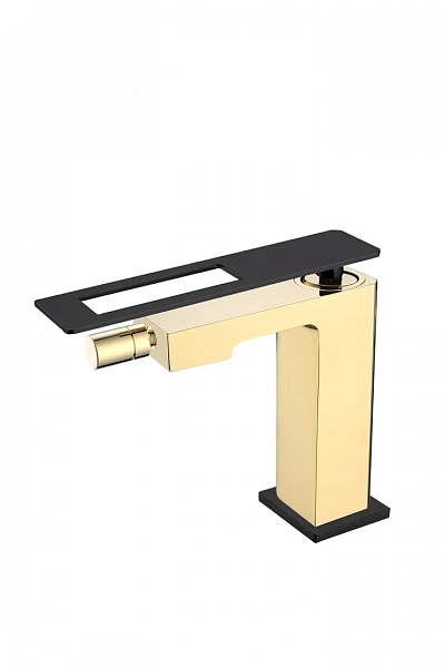 Boheme Смеситель Q для биде GoldBlack._Комплект