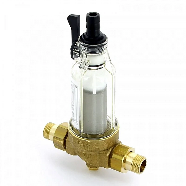 Фильтр промывной Protector mini 1/2" 100 мкм для холодной воды, пластиковая колба BWT