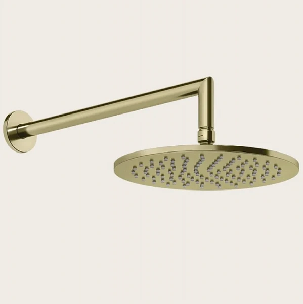 Gessi Anello Верхний душ Ø25см., настенный, цвет: Brass PVD