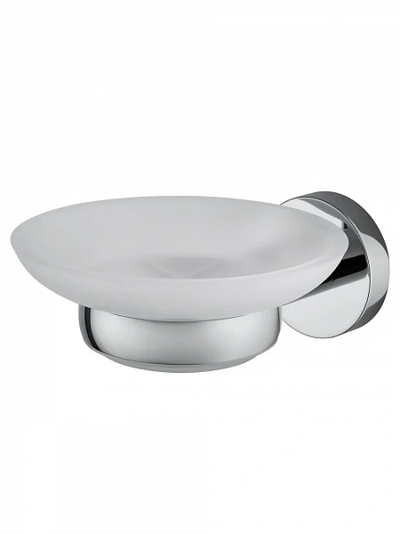 Мыльница с держателем WONZON & WOGHAND EASY, Хром (WW-8122), шт