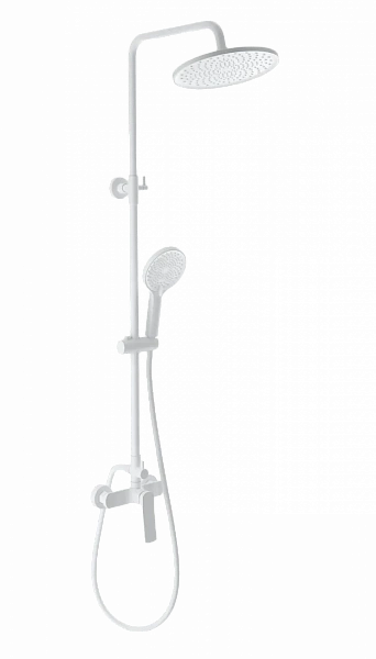 Душевая система WONZON & WOGHAND, Белый матовый (WW-B3200-MW), шт