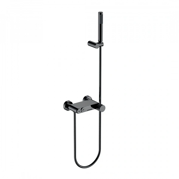 Boheme Смеситель STICK для ванны SHINE GUN METAL LINEA