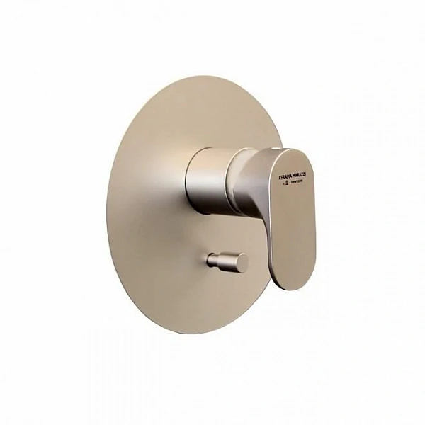Kerama Marazzi 69470EKM.M0.071 Встроенный однорычажный смеситель д/душа на 2 потока золотой атлас OL